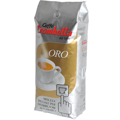 Trombetta Oro D. A. koffiebonen 1 kg - 3089 | Orfeoshop.nl